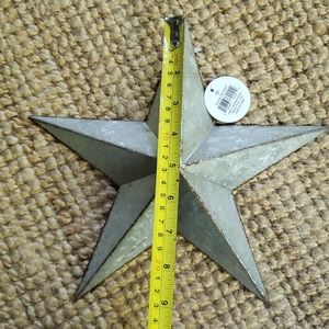 Accents - NWT Galvanized Metal Star Accents - NWT Galvanized Metal Star